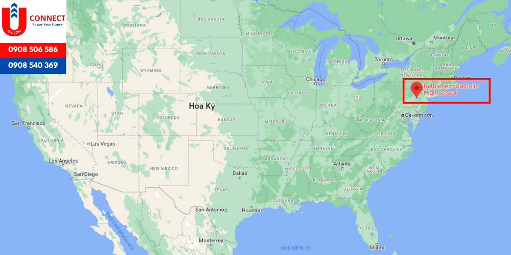 Trung học Bethlehem Catholic, bang Pennsylvania, Mỹ